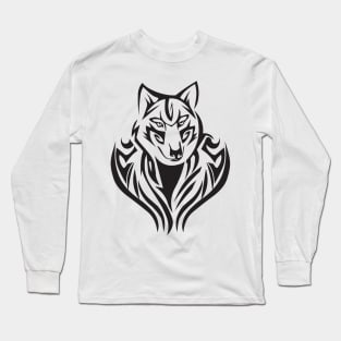 Fox Tattoo Art Long Sleeve T-Shirt